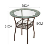 応接テーブル テーブル 多種類が選べる藤編みテーブル 丸テーブル カフェテーブル　JDZ-001