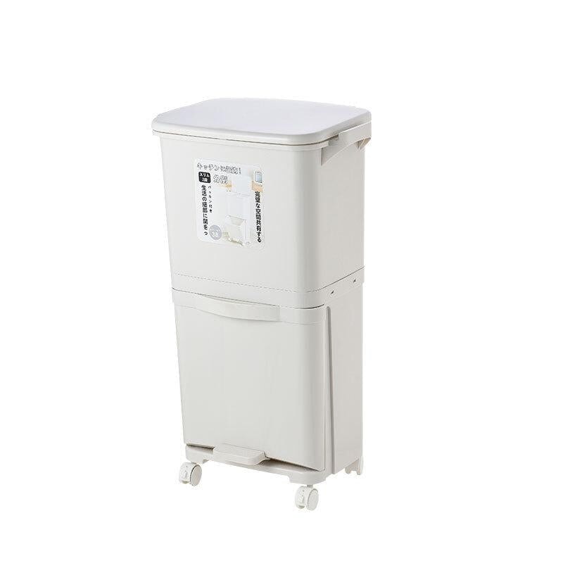 ゴミ箱 分別ゴミ箱 2段式ゴミ箱 3段式ゴミ箱 ダストボックス　LJT-M-007
