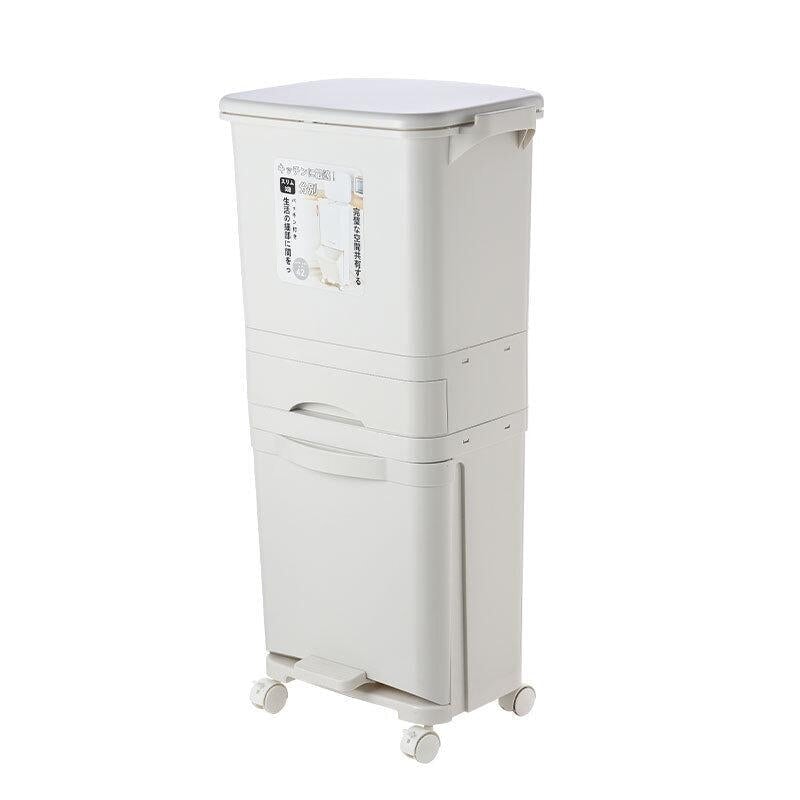 ゴミ箱 分別ゴミ箱 2段式ゴミ箱 3段式ゴミ箱 ダストボックス　LJT-M-007